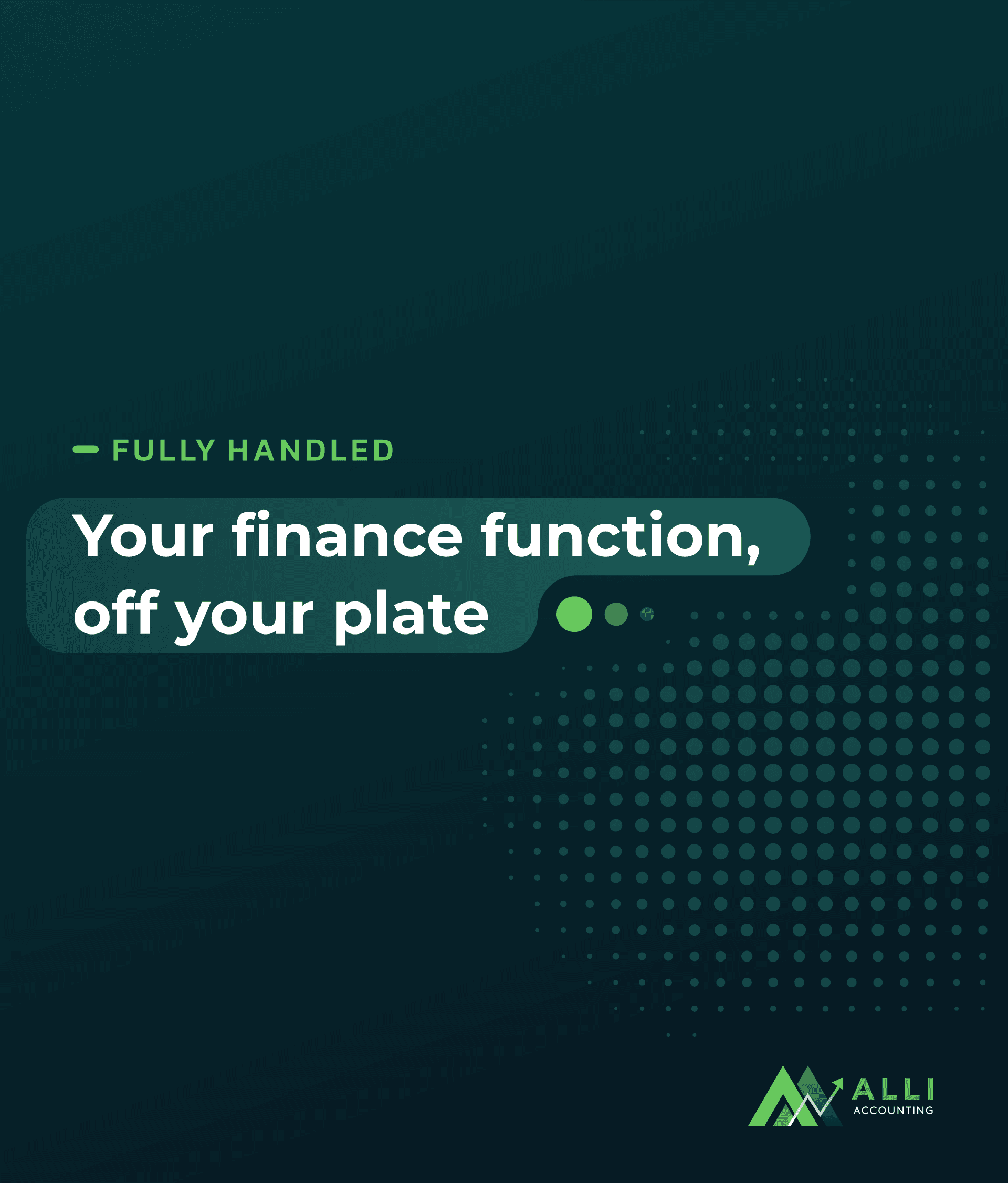 Your finance function, off your plate